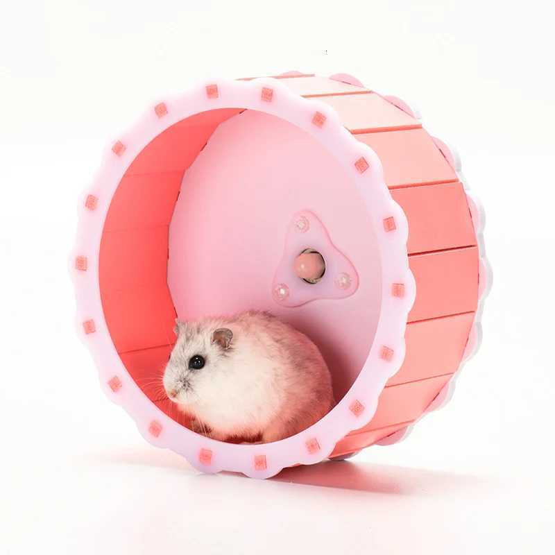 15cm Diameter Silent Exercise Cage Attachment Running Entertainment Wheel Hamster Toys Set M251205