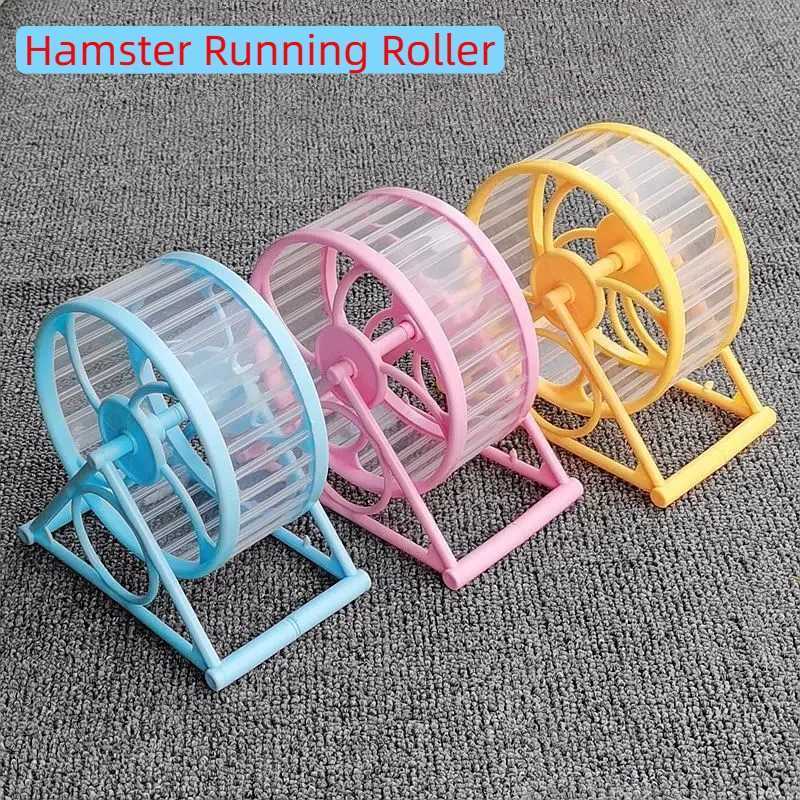 Hamster Running Wheel Ultra Quiet Anti Jamming Small Animal Sports Running Wheels Cage Accessories Toys Hamster M251205
