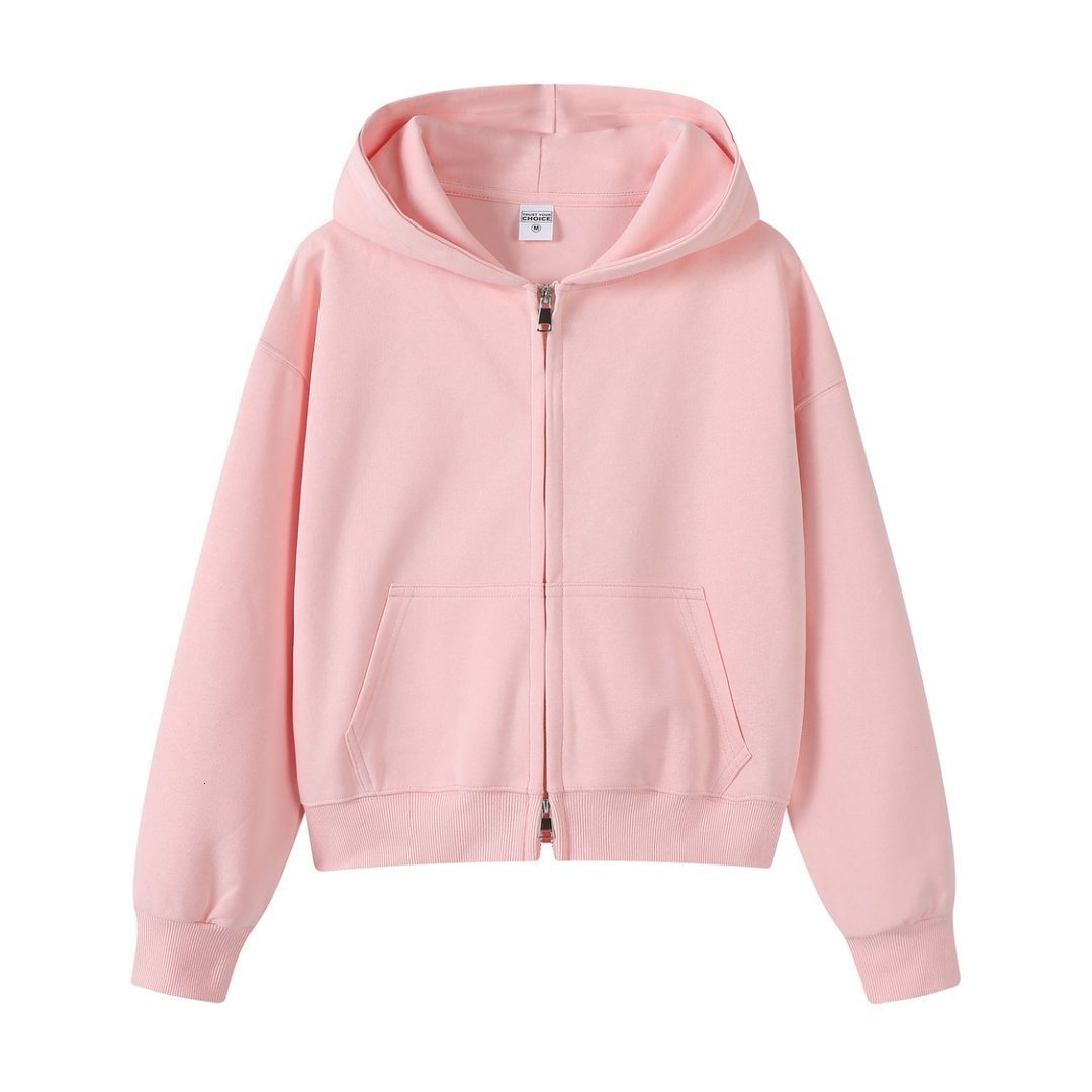 Fashion Zipper Hood Sweatshirt Women Autumn Long Sleeve Crop Tops Casual Y2K Hoodies Streetwear Harajuku Female Jackets Coats 250901