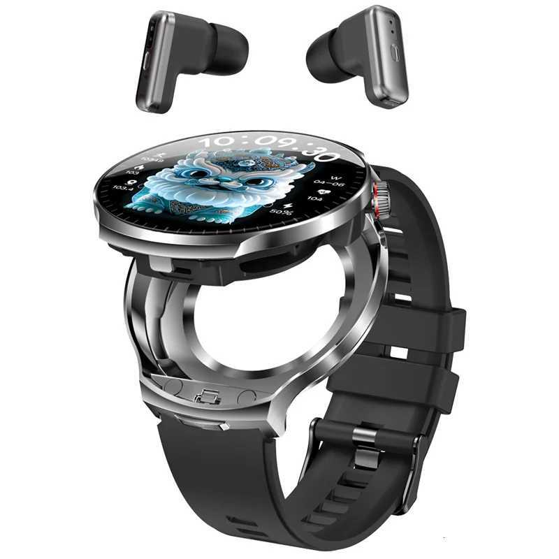 Smart Watch T100 BT Call Wireless Earbuds 2 in 1 TWS Earphone Fitness Tracker AI Noise Cancelling Music set Smartwatch Y251205