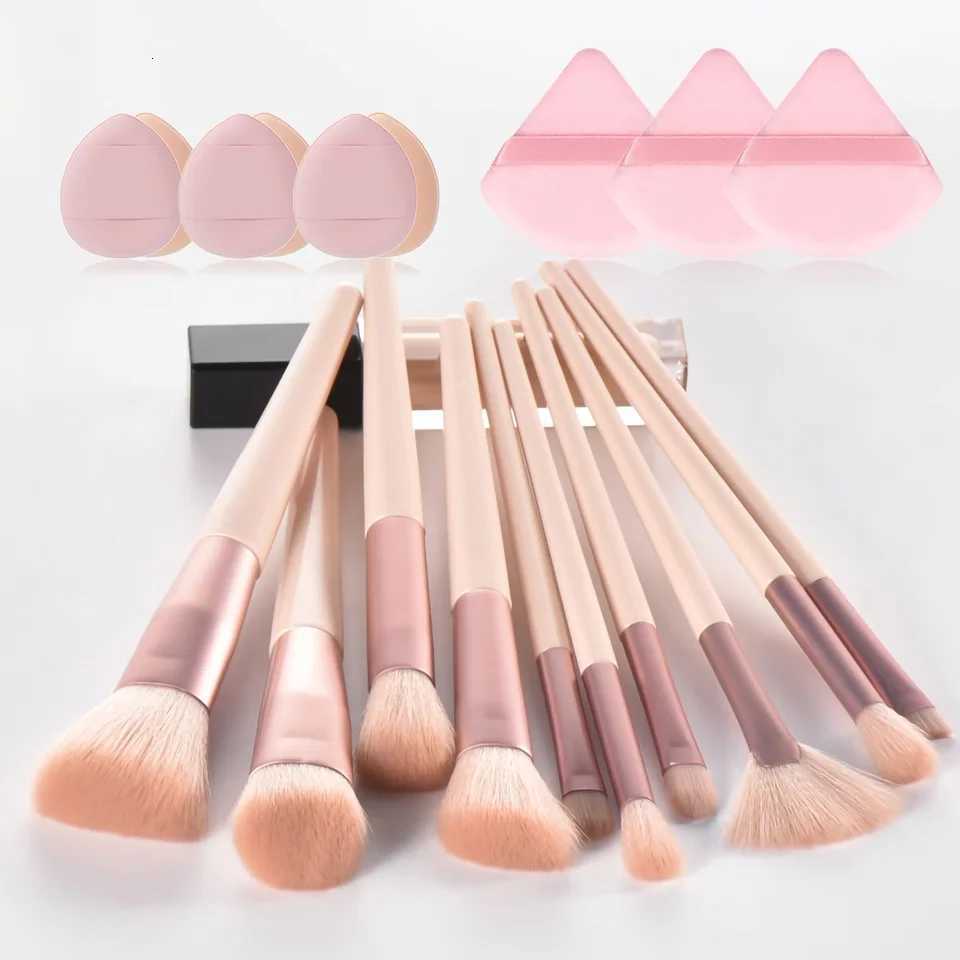 10-20Pcs Premium Makeup Brushes Set Eye Shadow Foundation Women Cosmetic Powder Blush Blending Beauty Make Up Beauty ToolT251205