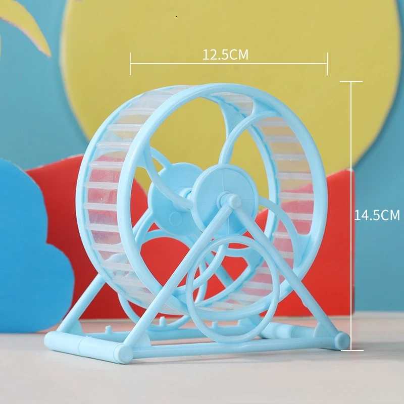 Hamster Running Wheel HamsterUltra Quiet Anti Jamming Small Animal Sports Running Wheels HamsterCage Accessories Toys Hamster M251205