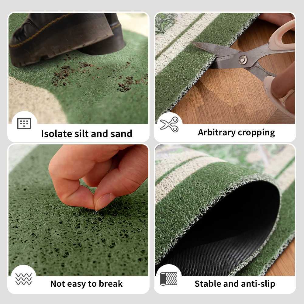 Pumpkin Floor Mat Hello Floor Mat Cute Entrance Floor Mat Orange Corridor Carpet H251205