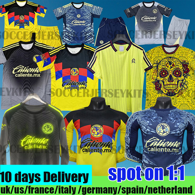 3XL 4XL champio 25 26 Liga MX Club America 2026 Soccer Jerseys HENRY RODRIGUEZ AGUIRRE DILROSUN ALDES SANCHEZ player men kids kit socks maillot de football
