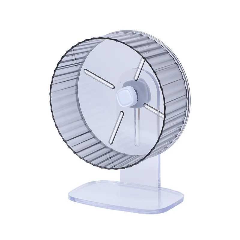 21cm/17cm Hamster Crystal Silent Wheel Pet Supplies Running Toy Hamster Silent Rolling Wheel Pet Sports Weight Loss Products M251205