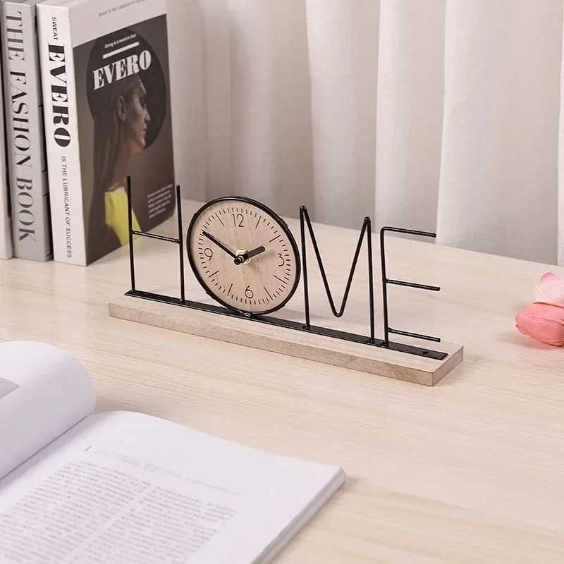 Multifunction Desktop Clock Holiday Party Background Decoration Supplies for Home Bedroom Living Room Decoration Gift M251205 - view 7