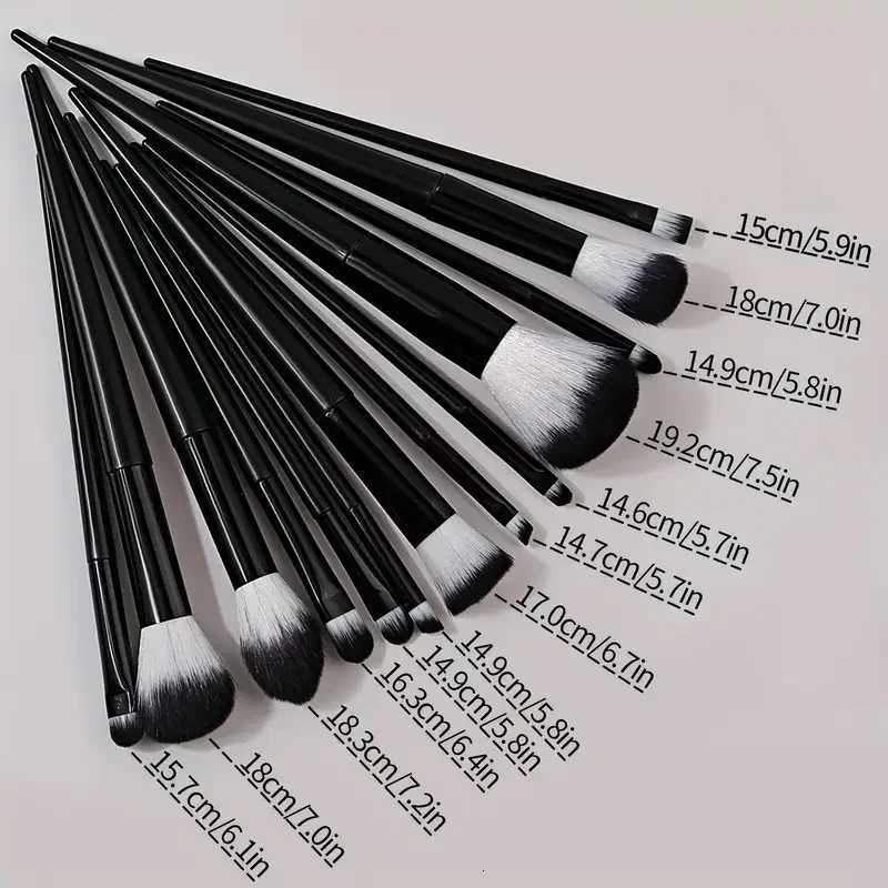 NEW 13PCS Makeup Brush Set Soft Fluffy Eye Shadow Foundation Blush Highlighter Concealer Brush Female Beauty Tool Christmas giftT251205
