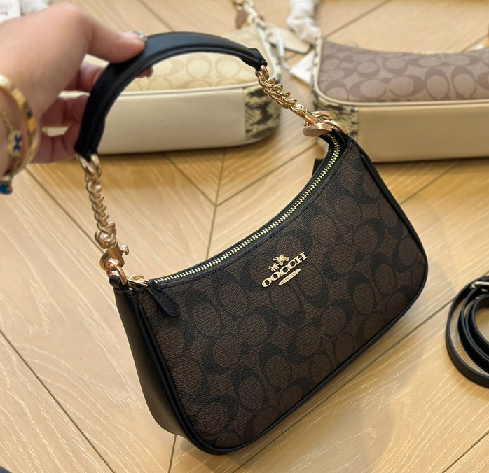 10A Designer Bag Luxury Bag Teri Shoulder BagTote Bag Women Classic Old Flower Crossbody Bag g Smooth Leather Shoulder BagCasual Handheld Chain Bag Half Moon Bag
