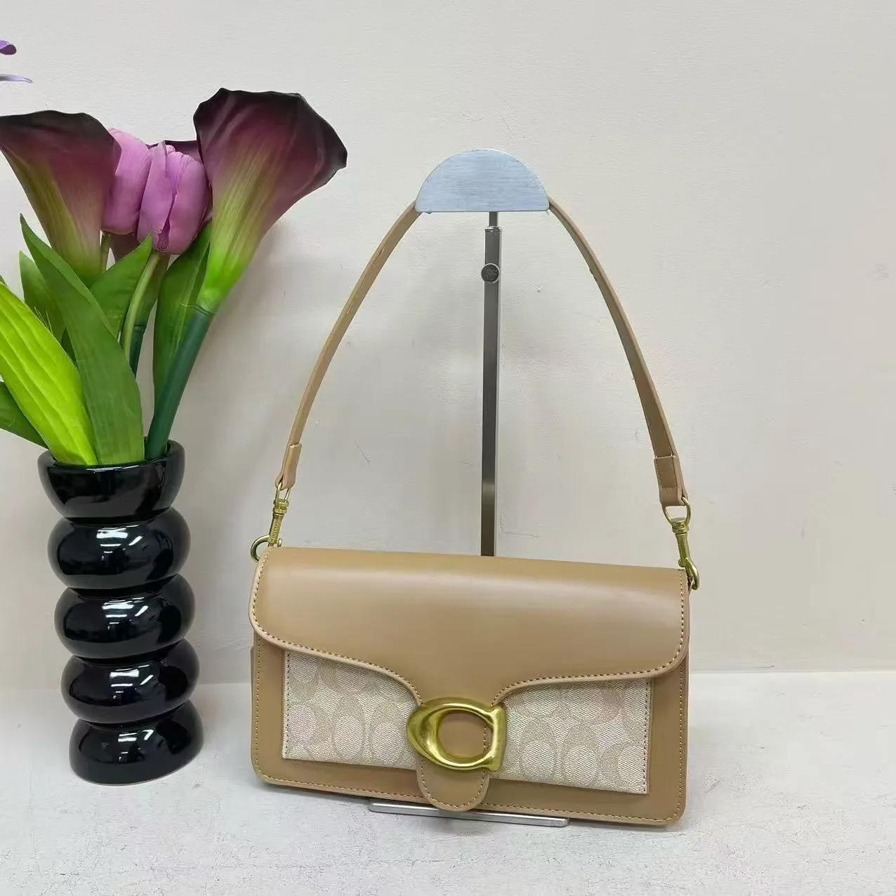 brooklynn bag Designer bag Luxury coa bag shoulder women bag Wholesale Ladies Fashion Bag high-quality purse bag luxurious and fashionable printed chain bag c6f