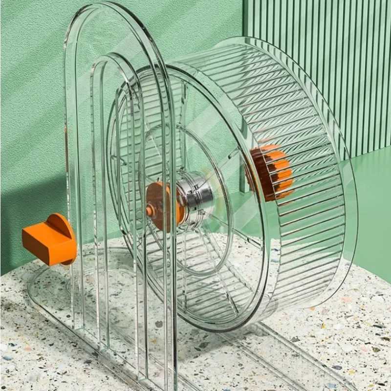 Hamster Bracket Running Wheel Widened Djungarian Hamster Exercise Wheels Double Bearing Adjustable Height Small Animals Products M251205