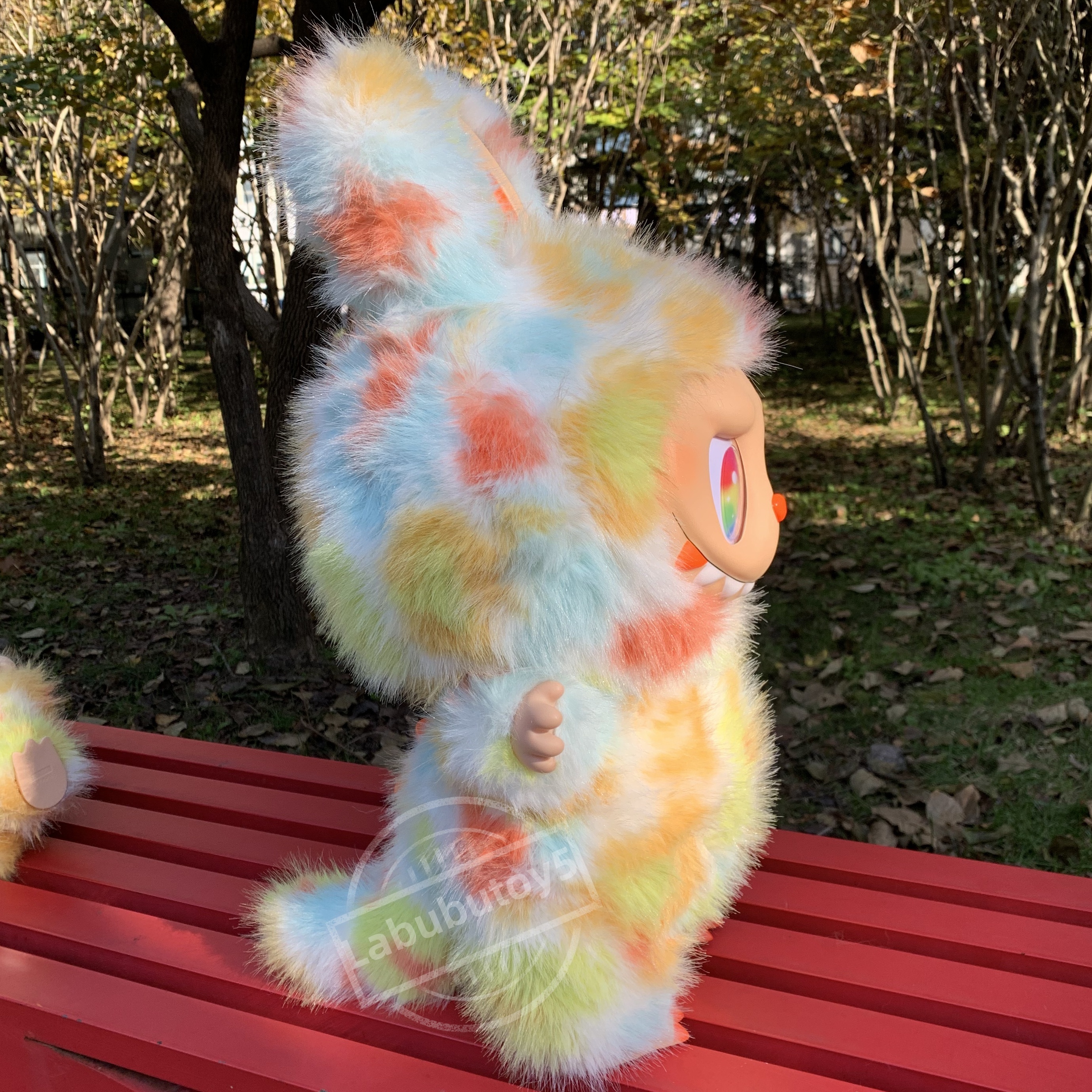 High Quality Revamped 58cm Labubu Big Into Energy Series Rock Universe Vinyl Plush Doll For Festival Gifts In Stock