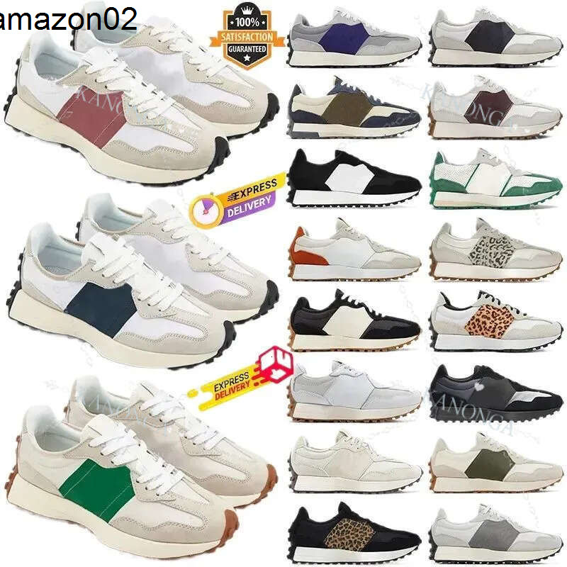 New 327 Designer Sea Salt Beige Brown Suede Print Black White Orange Red Grey Mens And Women TM4O new blanaces balance balance530 balance9060new newbalance A95T