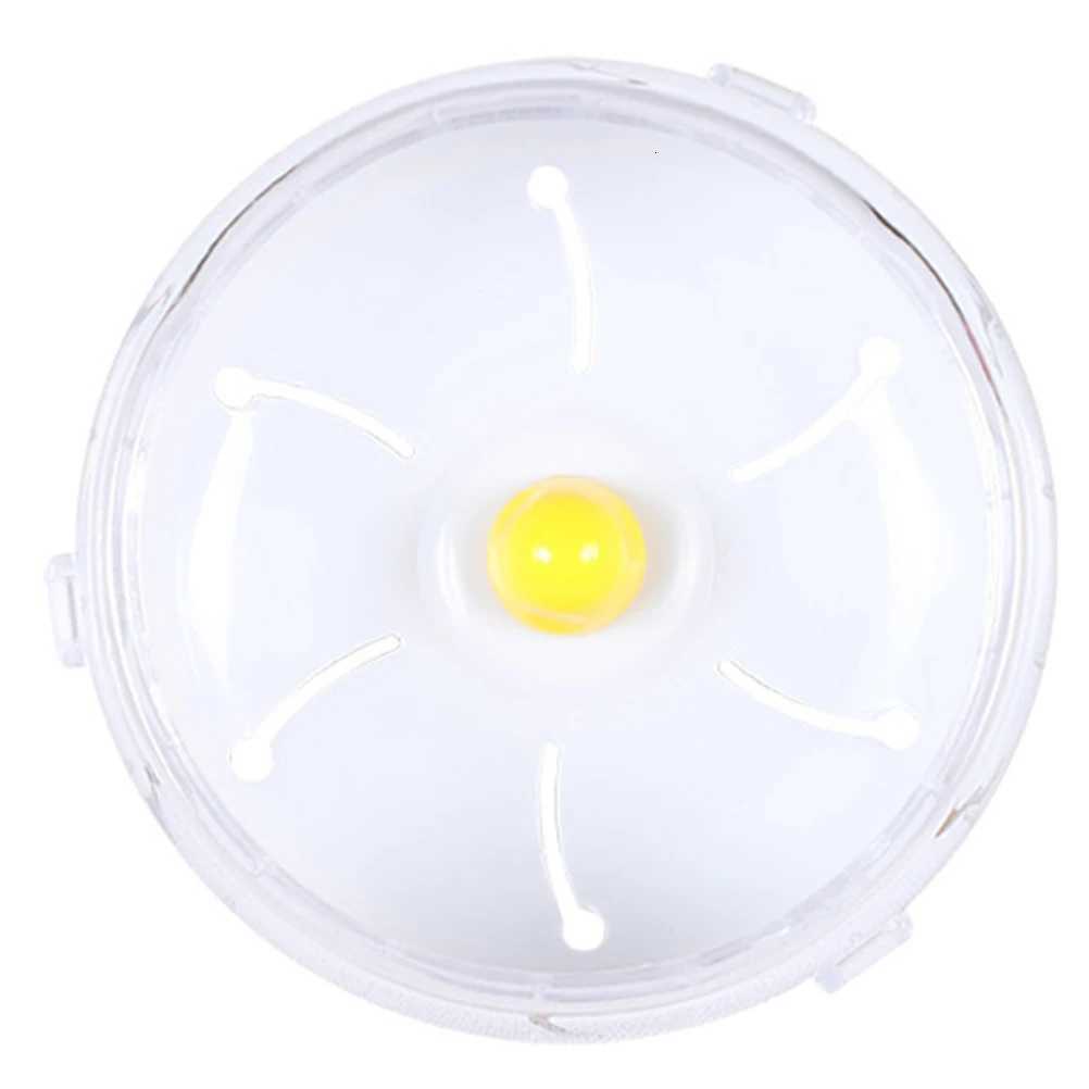 Silent Running Wheel for Hamster Gerbil Hedgehog Chinchilla Guinea Pig 21cm Transparent Pet Exercise Toy Supplies M251205