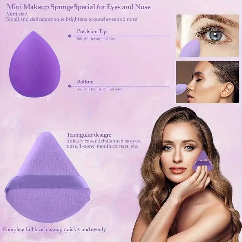 8/20Pcs Eye Makeup Brush Set Portable Soft Makeup Tool Eyeshadow Blending Detail Cosmetics Brush Kit with Makeup Egg Powder PuffT251205