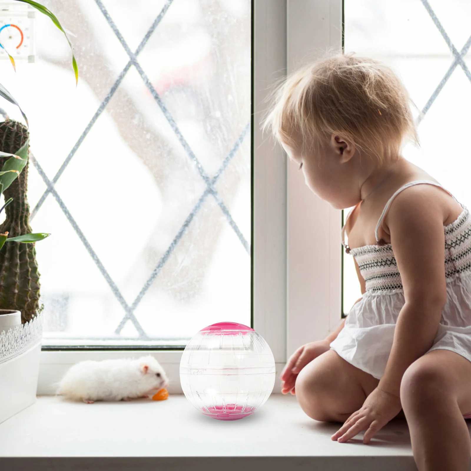 Ball Mini Lightweight Portable Small Animal Hamster Exercise Ball Exercise For Safe Play Cleaning Pet M251205