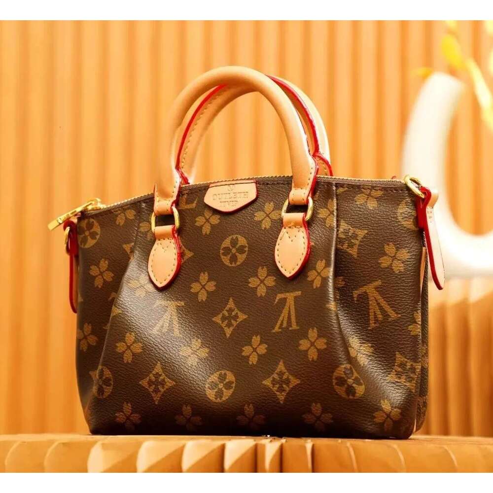 Luxury Designer Fashion Women Hobos Nano Old Flower The Tote Bag Letter Genuine Leather Bags Crossbody Shoulder Handbags Lady Purse handbags