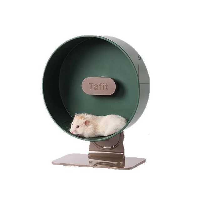 Contrasting Color Hamster Running Wheel Ultra-quiet Golden Bear Hamster Landscaping Toy Sports Running Wheel Supplies M251205