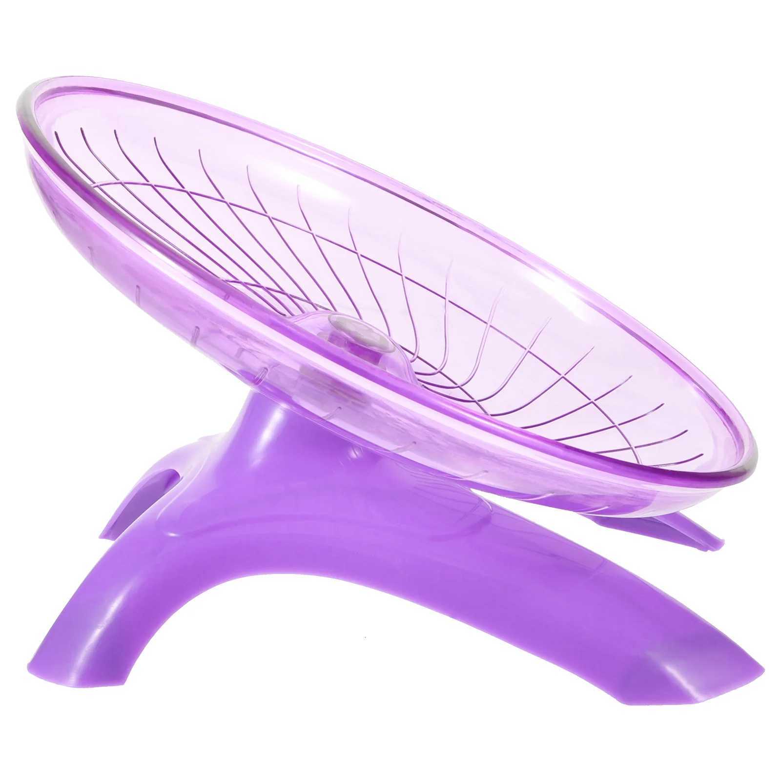 Hamster Car Running Wheel Chinchilla Cage Accessories Spinner Saucer Light Green Plastic for Toys M251205