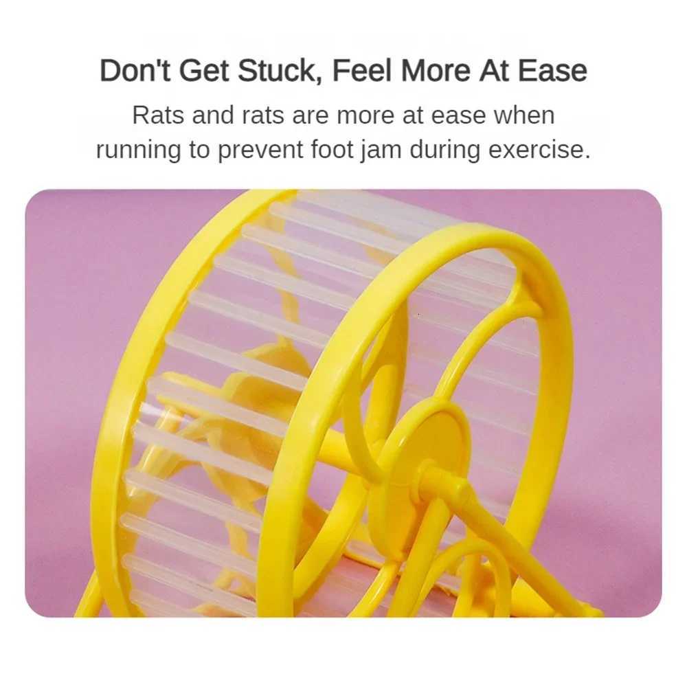 Hamster Running Wheel Large Pet Jogging Hamster Sports Hamster Cage Accessories Toys Small Animals Exercise Pet Supplies Mouse M251205