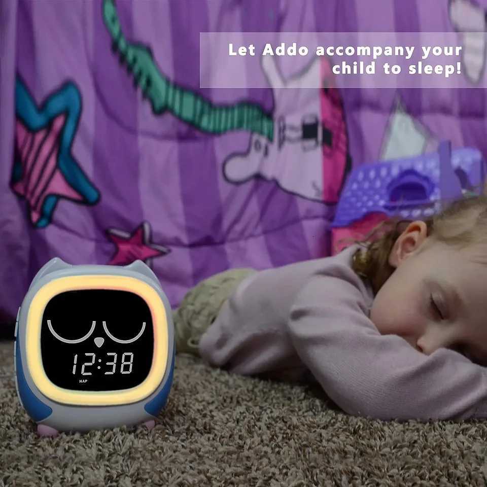 Addo Kids Alarm Clock Sunrise Sleep Trainer Bluetooth MUsic White Noise Owl Design Model iTOMA CKS912 M251205 - view 4