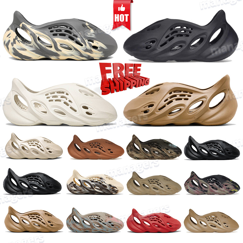 Slides Designer Slippers Mens Womens Runners Sandals MX Onyx Black Sand Vermilion Stone Sage Outdoor Sport Sneakers Summer Slides Beach Shoe Size 36-47