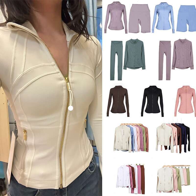 25 Top Yoga luluity lemonive Jakets High Waist Pants Gym Jogging Legging luluity lemonive Sports Jacket Set with Zipper Long Sleeves for Warmth as a holiday gift