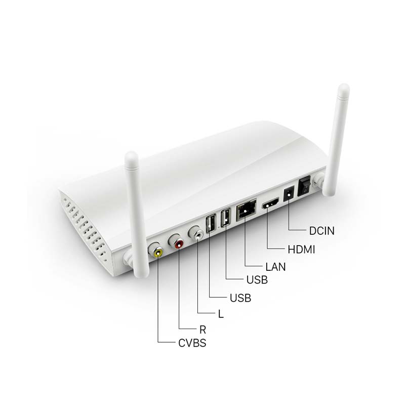 Amlogic S905W Quad Core Leadcool R6 Android 9.0 TV BOX H.265 1080P 4K Smart Receivers