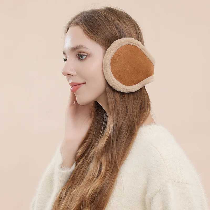 Winter Warm Foldable Earmuffs - Unisex Soft Fleece Ear Warmers Behind Ear Covers for Skiing OutdoorXJ251205 - view 3