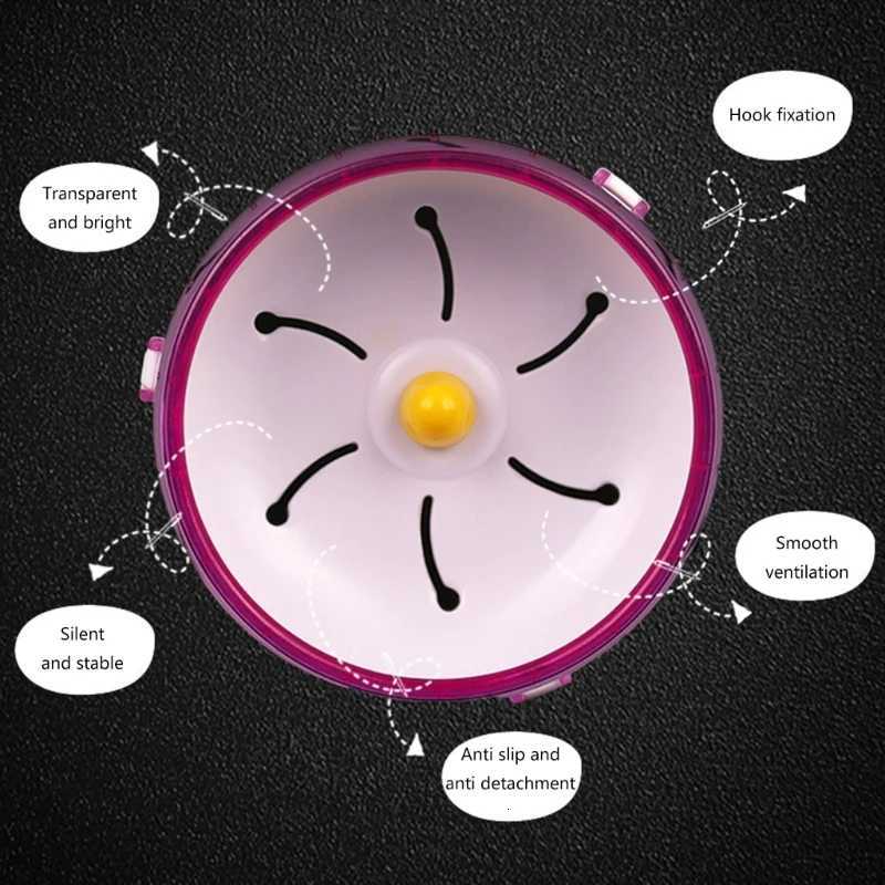 Adjustable Hamster Running Disc Toy Silence Rotatory Wheel Pet Sports Wheel Toy M251205
