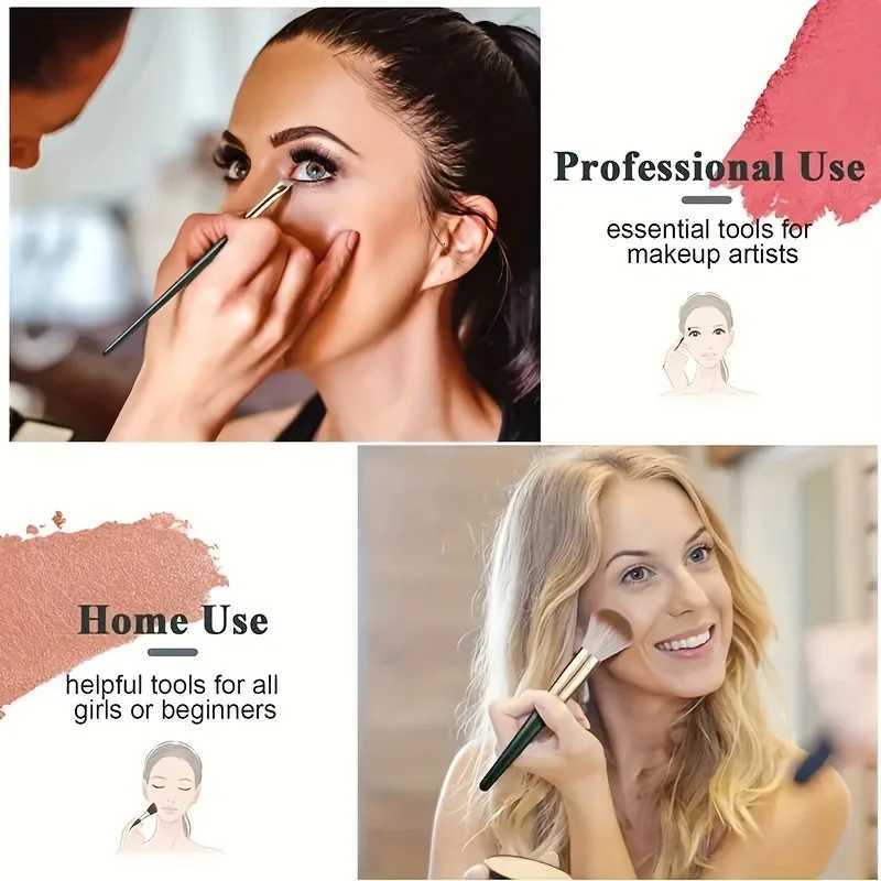 14 Piece Makeup Brush Set Soft Fluffy Eyeshadow Brush Concealer Brush Blush Makeup Brush Beauty Tool Makeup BrushT251205