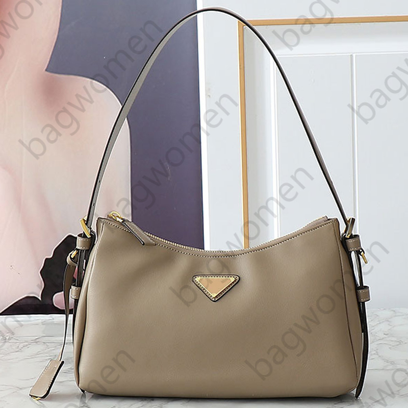 Aimee Armpit Bag Hobo Shoulder Bag Designer Bag Handbag Sac Luxe Purse Women Purse Cowhide Leather Golden Hardware High Quality Plain Color Zipper Open