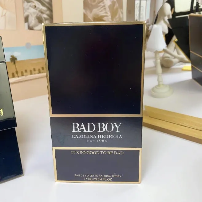 Men's perfume Bad Boy Cobalt Eau De Parfum Elixir Natural Spray Perfume Fragrance 100ml Cologne Long Lasting Smell Good High Quality
