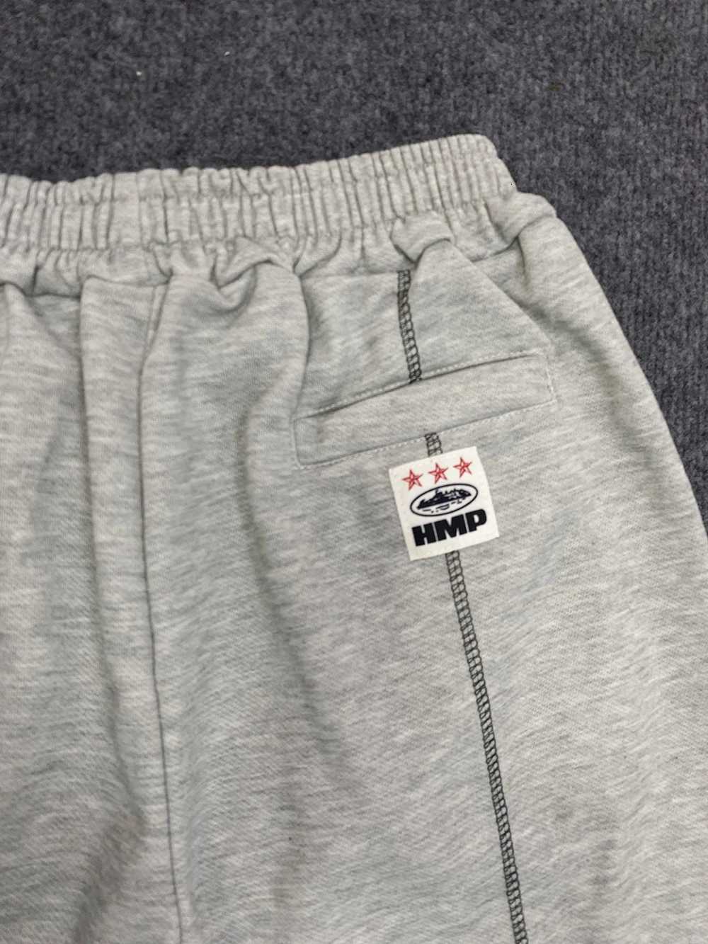 Devils Embroidered Letter High Waist Sports Pants Loose Fit Unisex Trendy Streetwear Brand Casual Leisure Shorts X251205