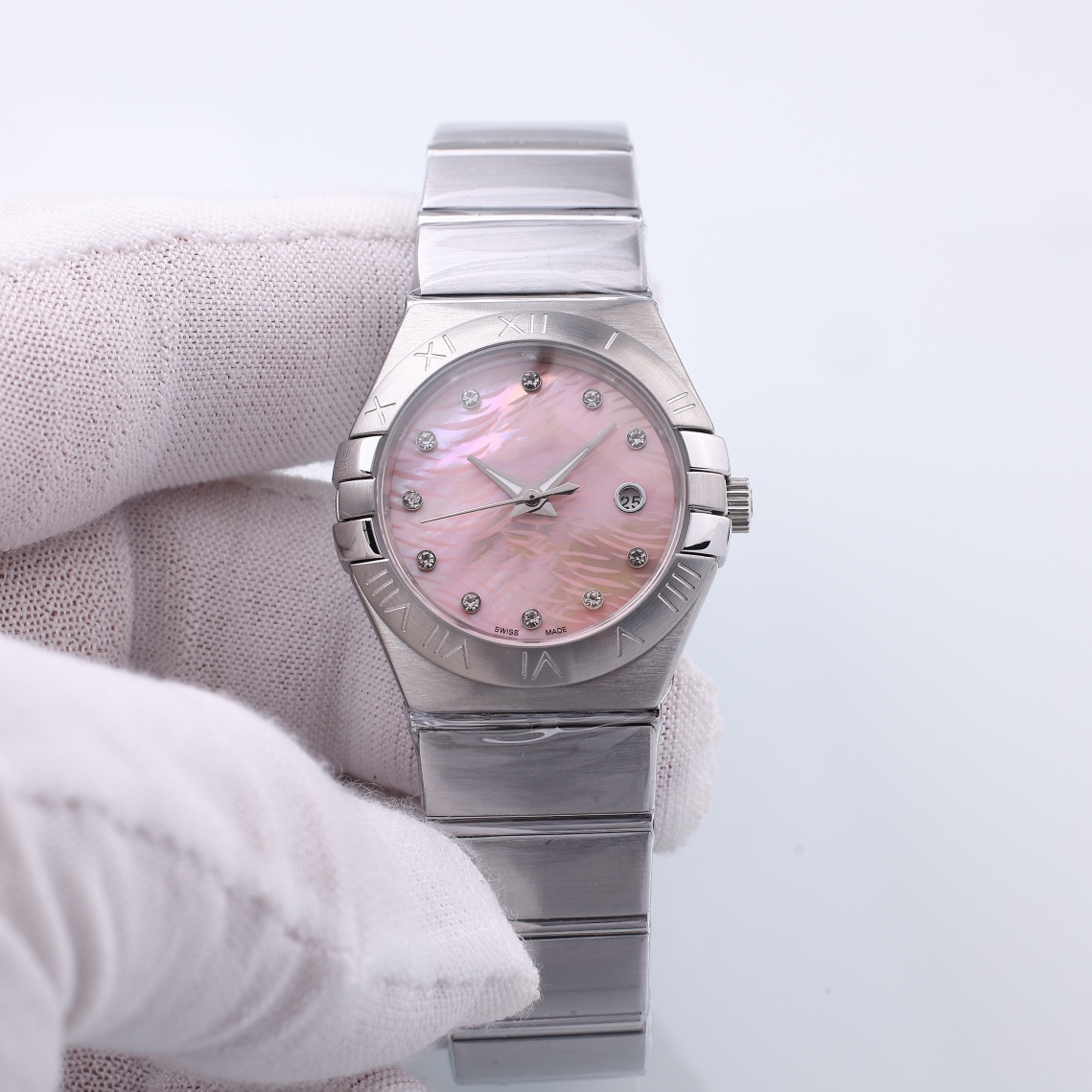 Women OM CONSTELLATION Watches 28MM 2026 Automatic Movement Stainless Steel Watch womens Mechanical Quartz Wristwatches waterproof Luminous montre de luxe #168