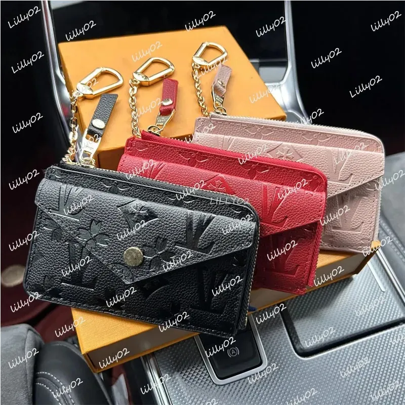 AA quality With Box M69431 Designer WALLET CARD HOLDER RECTO VERSO Fashion Womens Mini Zippy Organizer Wallet Coin Purse Bag Charm Key Pouch Pochette