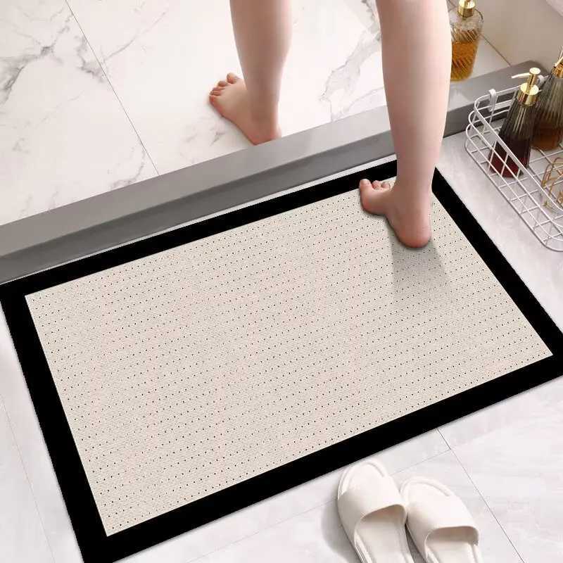 Diatom mud floor mat bathroom door absorbent mat non-slip quick drying household door foot mat carpet H251205