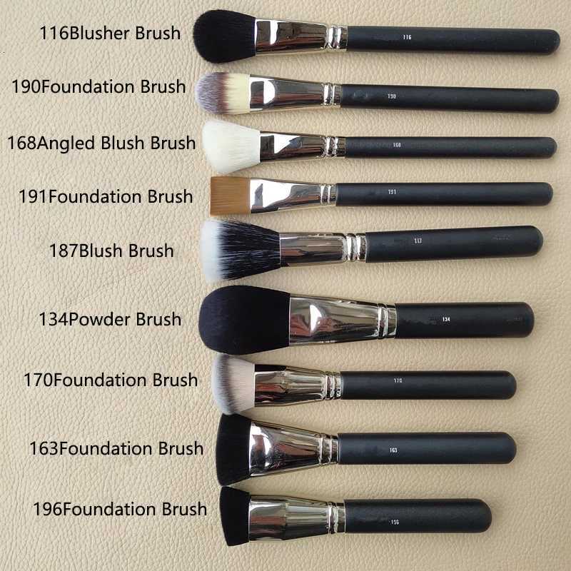 1pc M series Makeup Brushes Powder Contour Eyeshadow Make Up Brush Animal Hair Wood Handle High Quality Cosmetic tool ArtistT251205
