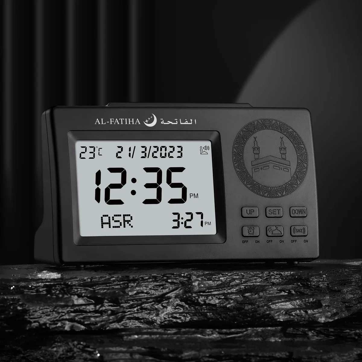 Digital LED Azan Clock Muslim Islamic Islam stylish Azan Adhan Prayer Reminder Alarm Mosque Wall Clock Prayer Time Hijri M251205 - view 4