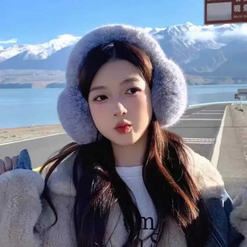 White Ear Cover For Winter Warm Earmuffs Suede Plush Earmuff for Women Soft Thicken Earmuffs Cute Fashion Earlap AccessoriesXJ251205 - view 5