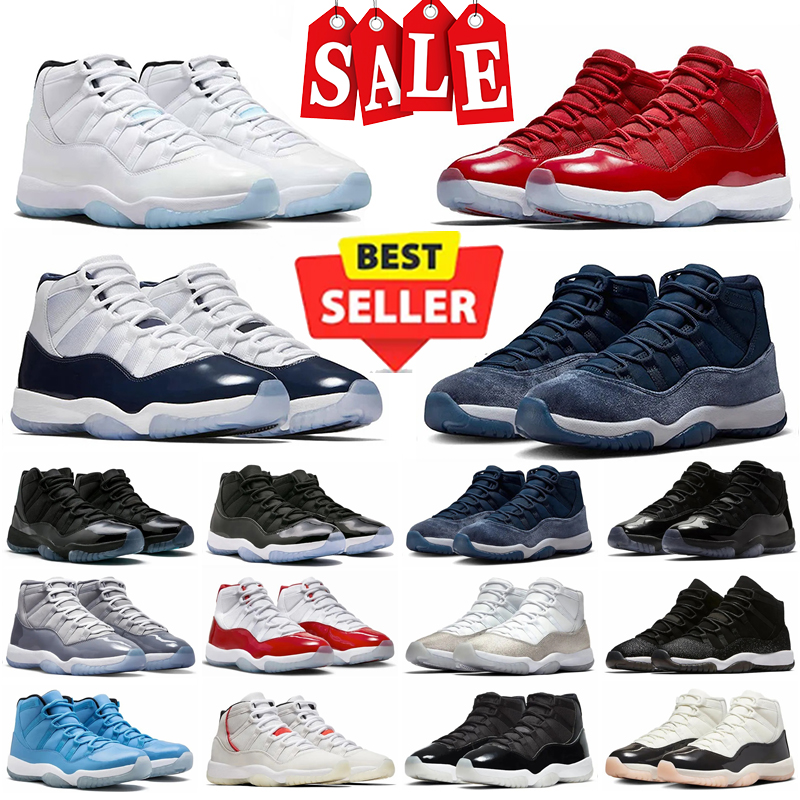 Fast shipping Basketball Shoes Men 11 11s Cool Grey Cherry Red Cement White Black Pink Blue For Women Outdoor Sneakers Low 36-47