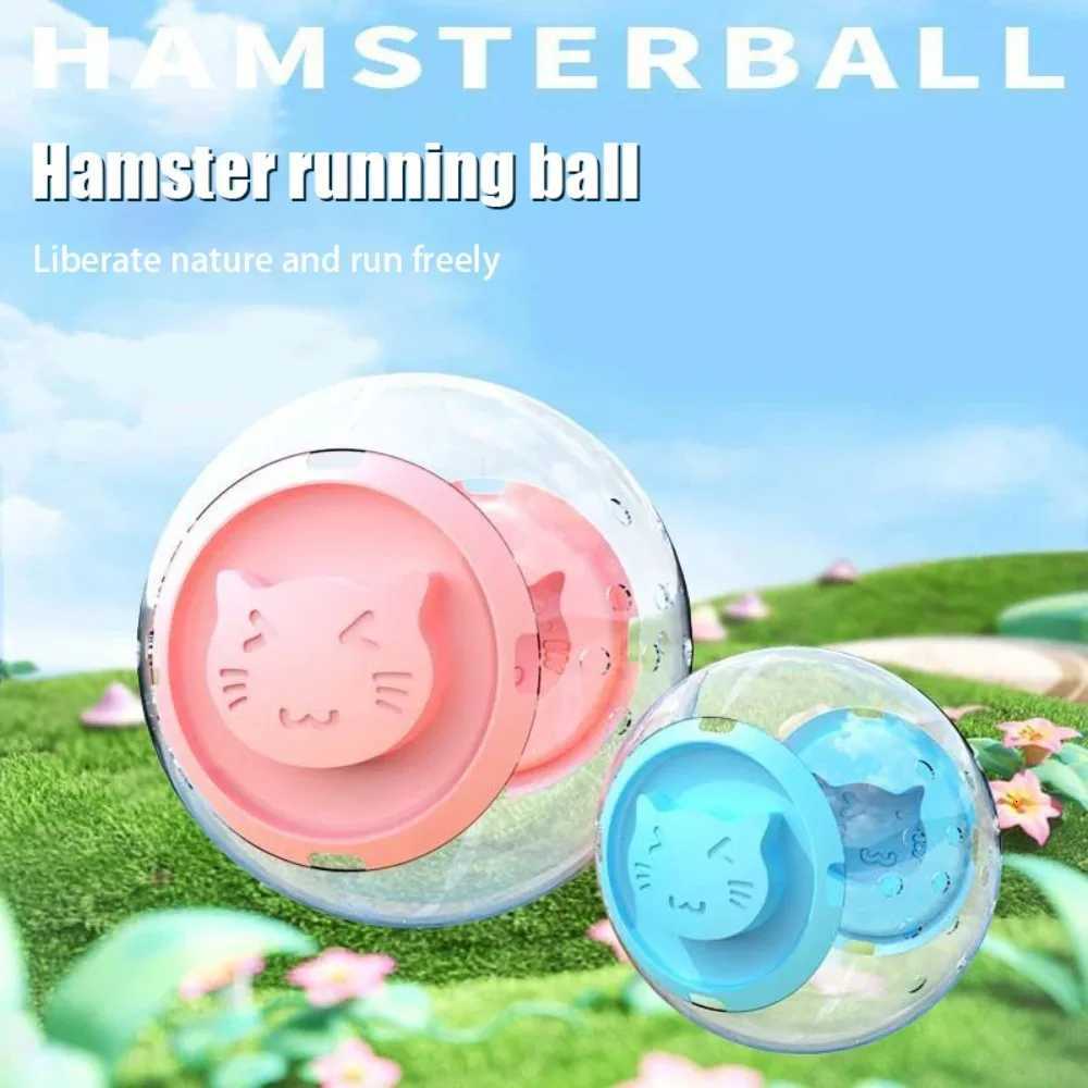 Sports ball grounding device transparent hamster running ball small animal pet supplies porous breathable hamster ball M251205