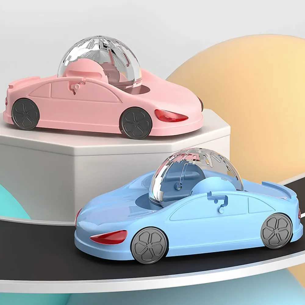 Hamster Exercise Wheel Hamster Toy Car Funny Detachable Lightweight Clear Ball M251205