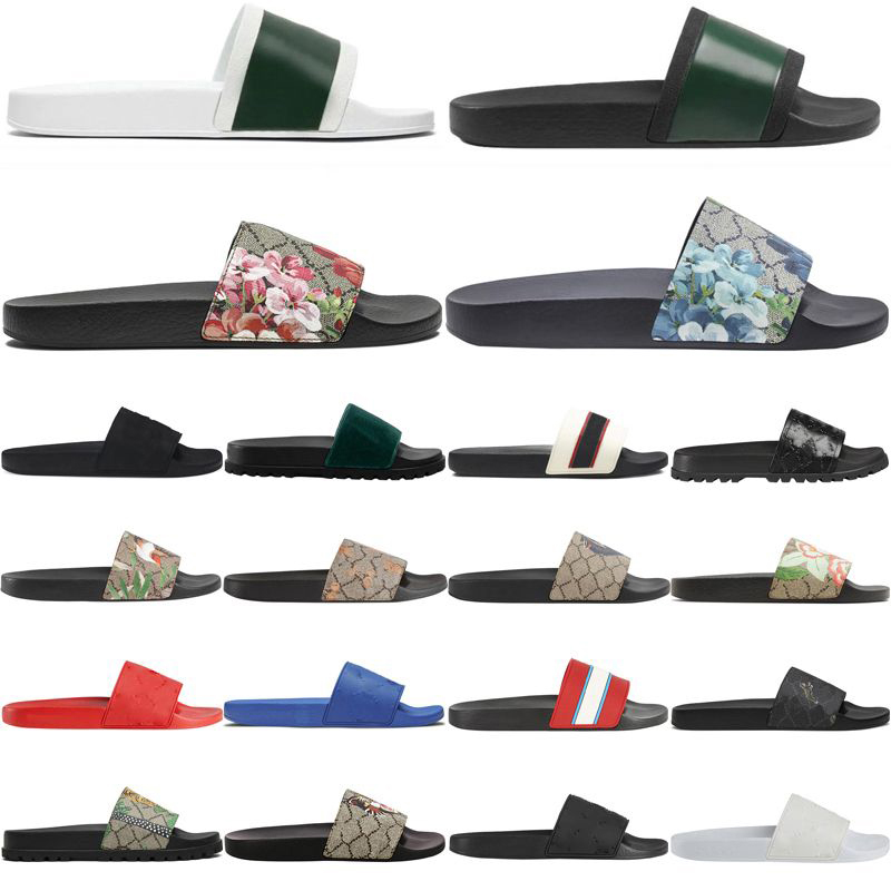 Designer Slippers Mens Womens Slides claquettes Rubber sandal fashionable Slipper Casual Shoe summer beach comfortable slippers Flat Slide high quality size36-44