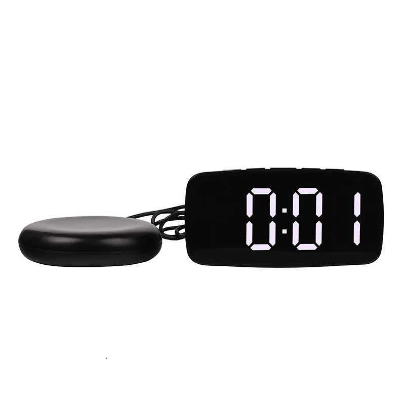 Super Loud Vibrating Alarm Clock with Bed Shaker Multifunctional Dual USB for Heavy Sleeper Deaf Hard of Hearing Snooze M251205 - view 4