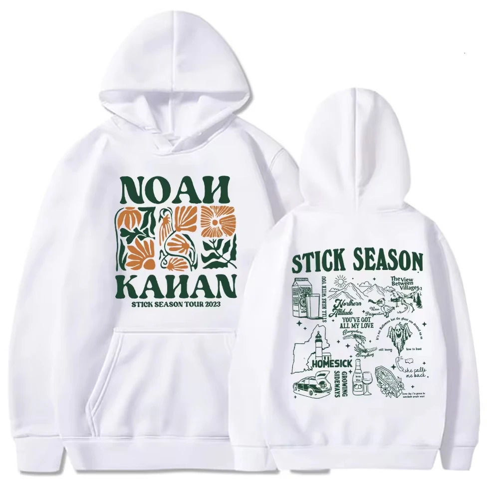 Noah Kahan Stick Season Tour Merch Gift Fans Hoodies Pullover Tops Streetwear Unisex Pullover Oversized Fashion Sweatshirts251129