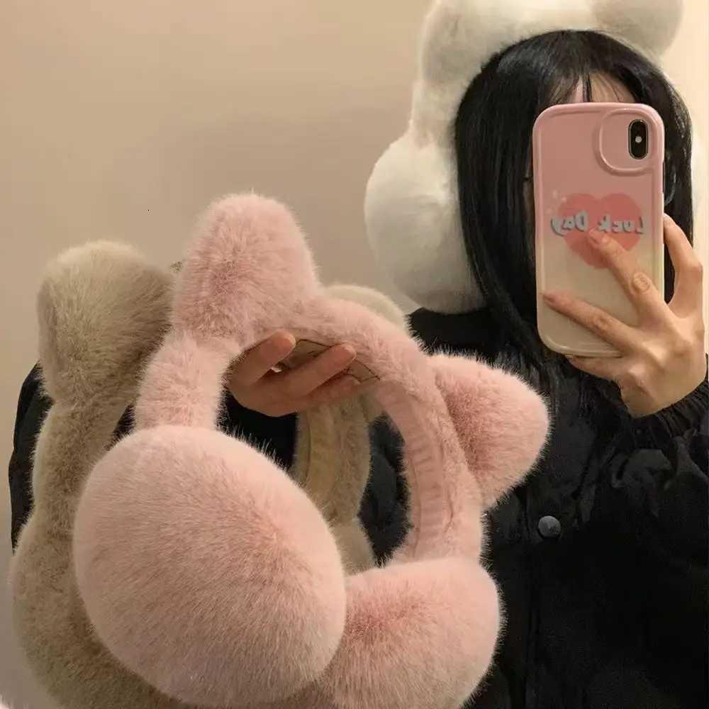 Foldable Cat Earmuffs for Women Girls Winter Warm Plush Ear Windproof Outdoor Cycling Ear Covers Retractable Ear Protection GiftXJ251205 - view 5