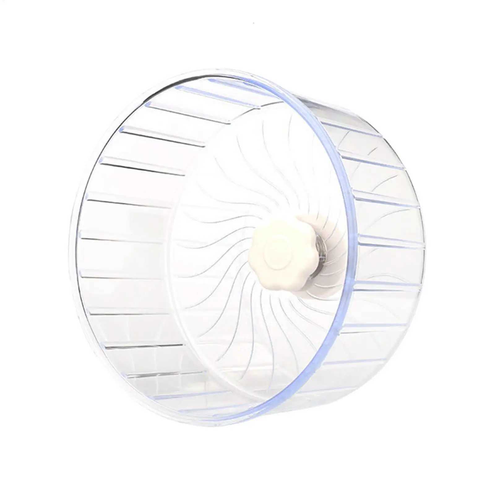 Large Silent Hamster Wheel Smooth Edge Crystal Running Wheel Gerbil Hedgehog Pet Exercise Wheels Fitness Toys M251205