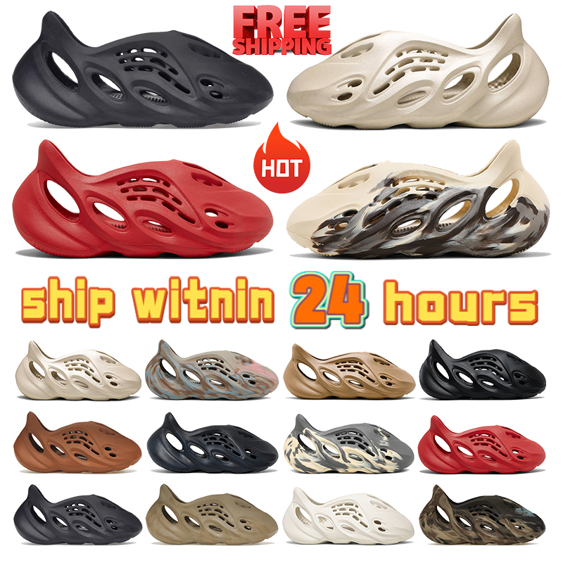 Free Shipping Designer Runner Sandals For Men Women Casual Flat Summer Beach Slides Black Sand Ararat MX Sand Grey Outdoor Slippers Sports Daily Outfit Size 36-47