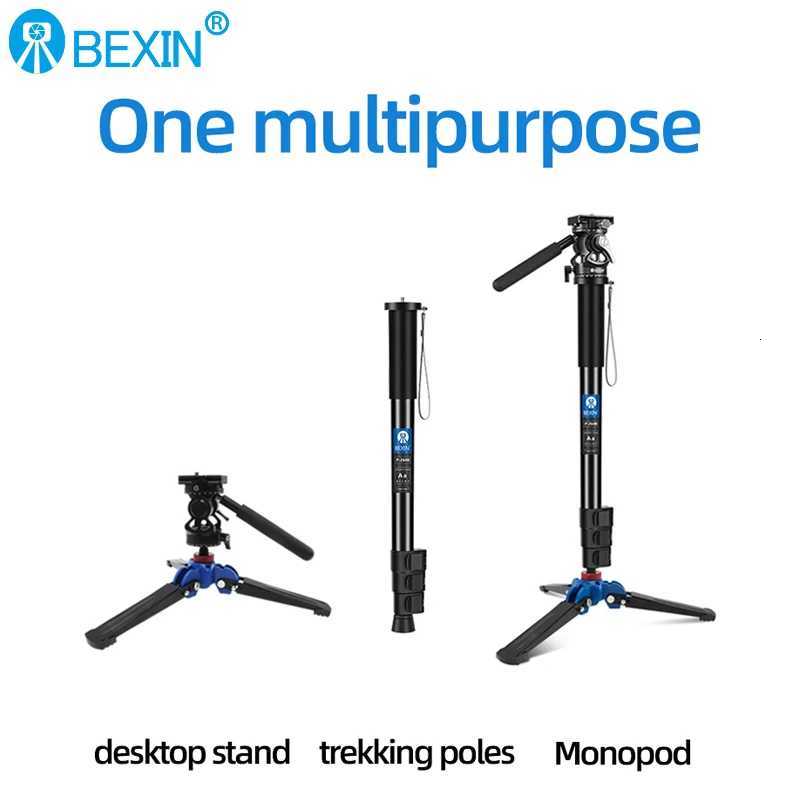 BEXIN Lightweight Monopod Aluminium DSLR Camera Tripod Camera Mount Adapter Support Monopod For Camera M251205