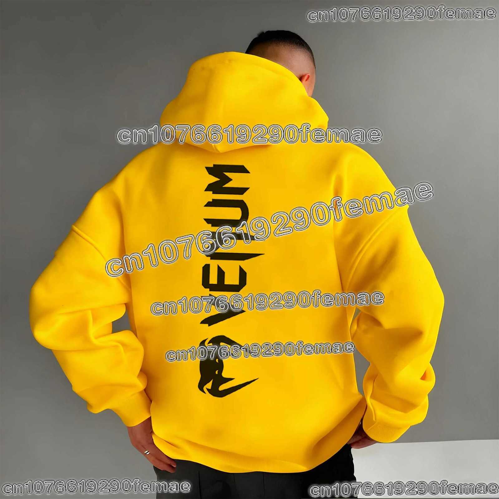 MMA 2026 Men Cotton Hoodie Training Sweatshirt Loose Fit Comfortable Sportswear for Daily Boxing Fighting Gym X2512051